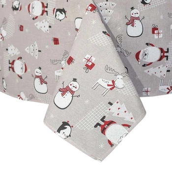 Скатерть Прованс Новогодняя 136*300 см