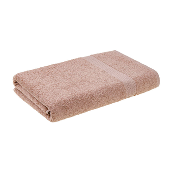 Полотенце махровое бордюр Home Line 124247 70*140 см кофейное