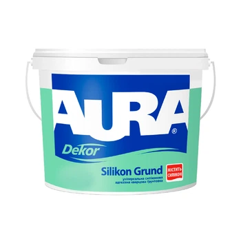 Грунтовка адгезионная Aura Decor Silikon Grund 10 л