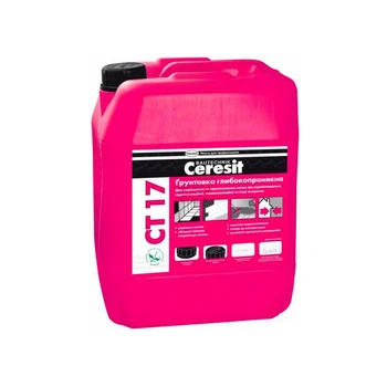 Грунтовка глубокопроникающая Ceresit CT 17 10 л