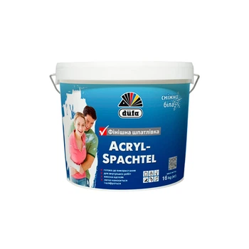 Шпаклівка фінішна Dufa Acryl Spachtel акрилова 16 кг
