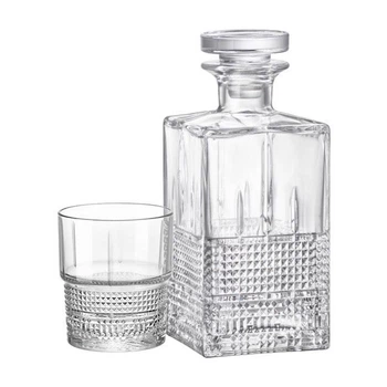 Набір для віскі Bormioli Rocco Bartender Novecento 122136SS8021990 7 предметів
