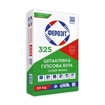 Шпаклевка финишная Ферозит 325 гипсовая 20 кг