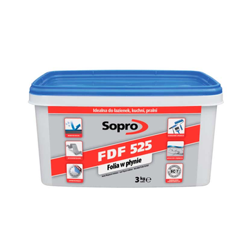 Гідроізоляційна мастика Soprо FDF 525 3 кг