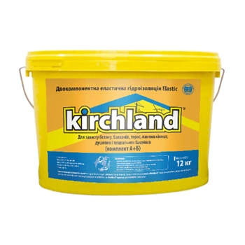 Гидроизоляция двухкомпонентная Kirchland Elasttic 12 кг