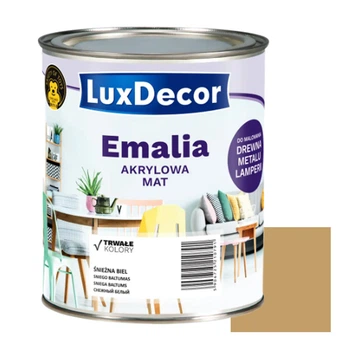 Эмаль акриловая LuxDecor матовая латте 0,75 л