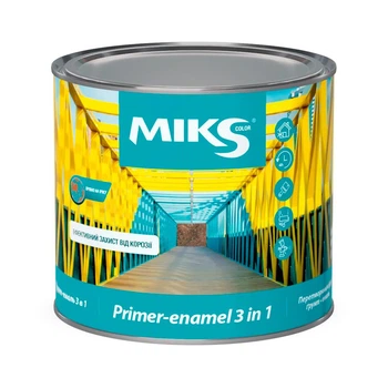 Грунт-эмаль Miks color 3 в 1 синяя 2,3 кг