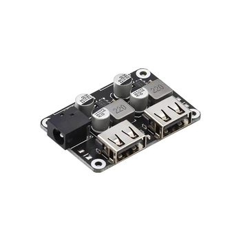 Модуль быстрой зарядки QC2.0 QC3.0 22.5W 24W 6-32V двойной USB бескорпусный понижающий преобразователь