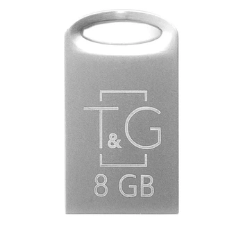 Флеш-накопитель TG 105 Metal Series USB, 8 ГБ, Silver(DL_664B2A7FBB90)