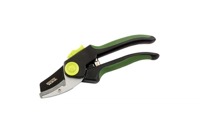 Секатор садовый MASTERTOOL 200 мм, тефлоновое лезвие Mn65, ручки ABS с TPR покрытием