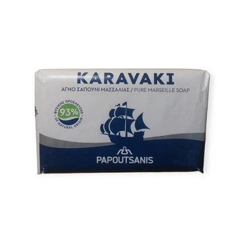 Твердое мыло Papoutsanis Karavaki Классик, 125 г