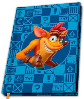 Notatnik A5 ABYstyle Crash Bandicoot - Crash & Coco (3665361077978)