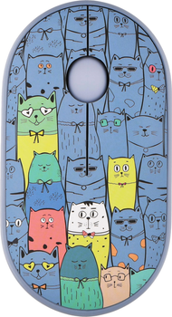 Мышка 2E MF300 Pets Cats Silent WL BT Blue (2E-MF300WPETSBL)