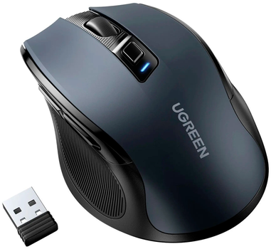 Мышка UGREEN MU006 Ergonomic Black (15063)