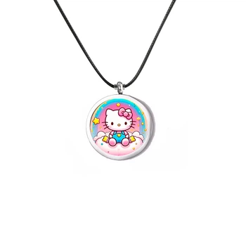 Кулон Bioworld Мечтательная Hello Kitty Серебристый (27328)