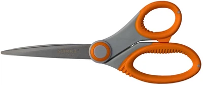 Ножиці Scholz Titanium 18см з прогумованими ручками (4262SCH)