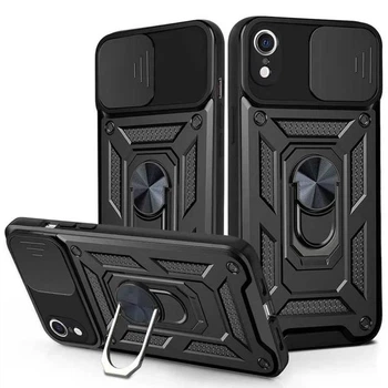 Протиударний броньований чохол із захистом камери для iPhone XR Armor Case Keysion black