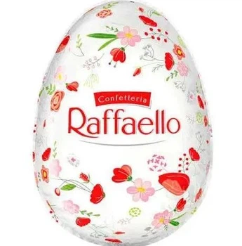 Пасхальное яйцо Raffaello Ferrero из белого шоколада 100г