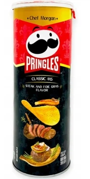 Чипсы Pringles Chef Morgan Classic M5 Steak And Foie Gras Potato Crisps 80г