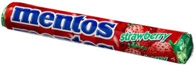 Жувальні цукерки Mentos Strawberry 38 г