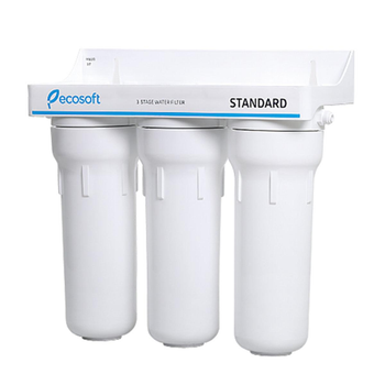 Потрійний фільтр Ecosoft Standard (FMV3ECOSTD) для очищення проточної води