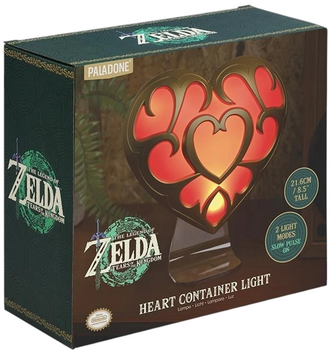 Lampka Paladone The Legend of Zelda Heart Container 21.6 cm (5056577737950)