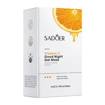 Стік - нічна маска з вітаміном C SADOER Vitamin C Good Night Gel Mask, 20 шт