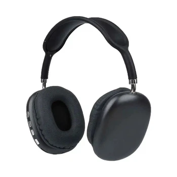 Накладні бездротові Bluetooth навушники Stereo Headset P9 з мікрофоном для iOS Android Чорний