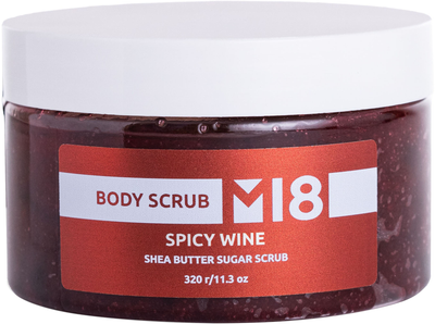 Скраб для тела M18 Winter Collection Body Scrub Spicy Wine 320 г (4820222774130)