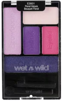 Палетка тіней для повік Wet N Wild матова E3931 Floral Values 6 г (4049775539311)