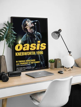 Постер групи Oasis / Плакат Оейзіс / Ліам Галлагер