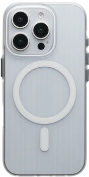 Панель Evelatus Suitcase MagSafe Case для Apple iPhone 16 Pro Transparent White (4752192092498)