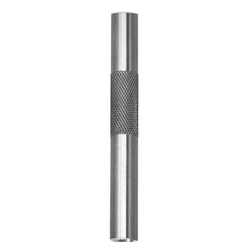 Трубка Снуфер Металлическая Snuff Tube Silver
