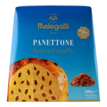 Панеттоне Melegatti Panettone Senza Canditi (без сахара) 1 кг