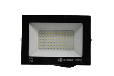 LED прожектор 5000 Лм 50Вт 6500К холодний білий SMD2835 EH-FDL-50W Electro House