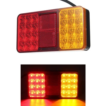 Ліхтар LED 12V задній 150х80х26 на 24 діода