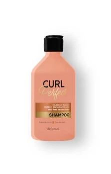 Безсульфатний шампунь Deliplus Curl Perfect з кокосовою олією та олією ши для хвилястого і кучерявого волосся, 400 мл