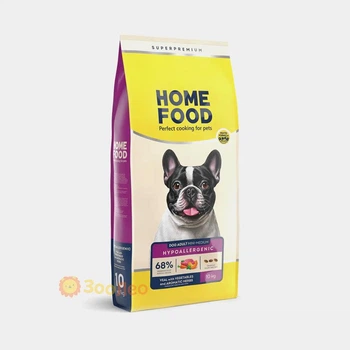 Сухой корм Home Food гипоаллергенный для взрослых собак малых и средних пород "Телятина с овощами и душистыми травами", 10 кг