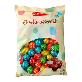Шоколадные конфеты Dolciando Ovetti assortiti 850 гр