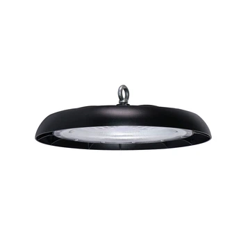 Прмышленный светодиодный светильник 300W подвесной Horoz Electric для высоких потолков 6400К черный IP65 AGORA-300