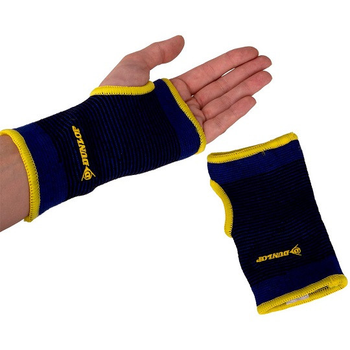 Еластичний манжет на руку Dunlop 1шт синьо-жовтий (273821) - L