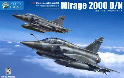 Збірна модель 1/32 Літак Mirage 2000 D/N Zimi 32022