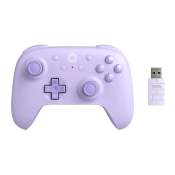Беспроводной геймпад 8bitdo Ultimate 2C Purple с эффектом Холла для Windows 10, 11, Android, Steam Deck