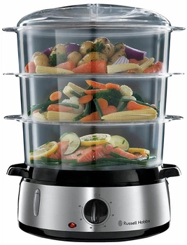 Пароварка Russell Hobbs 19270-56 ( метал, пластик )