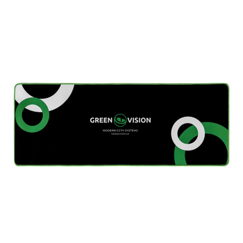 Коврик для мыши GreenVision 300х800х3 мм Черный