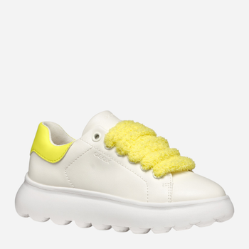 Buty sportowe młodzieżowe dziewczęce Geox J Puffypop Girl J55MRA000BC-C0552 36 Białe (8058192244193)