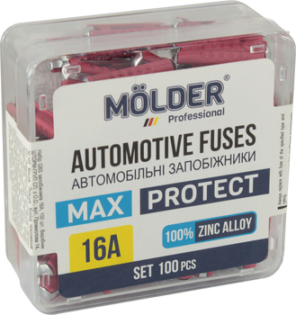 Предохранители цилиндрические (Molder) уп. 100шт. (16А) MA22116