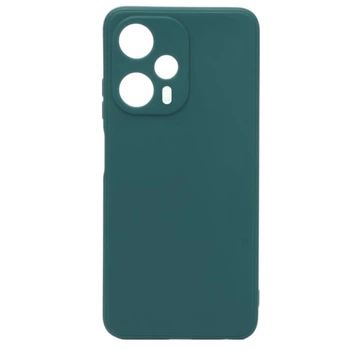 Чехол Fiji Soft для Xiaomi Poco F5 силикон бампер темно-зеленый