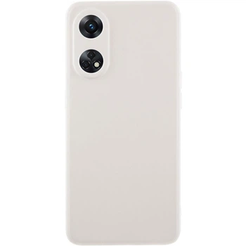 Чехол Fiji Soft для Oppo Reno8 T (CPH2481) силикон бампер белый