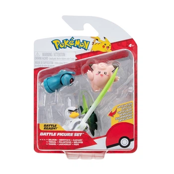 Набор игровых фигурок W18 - Клефейри, Белдум, Сирфетч'д Pokemon 000307590